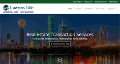 Desktop Screenshot of lawyerstitle.com
